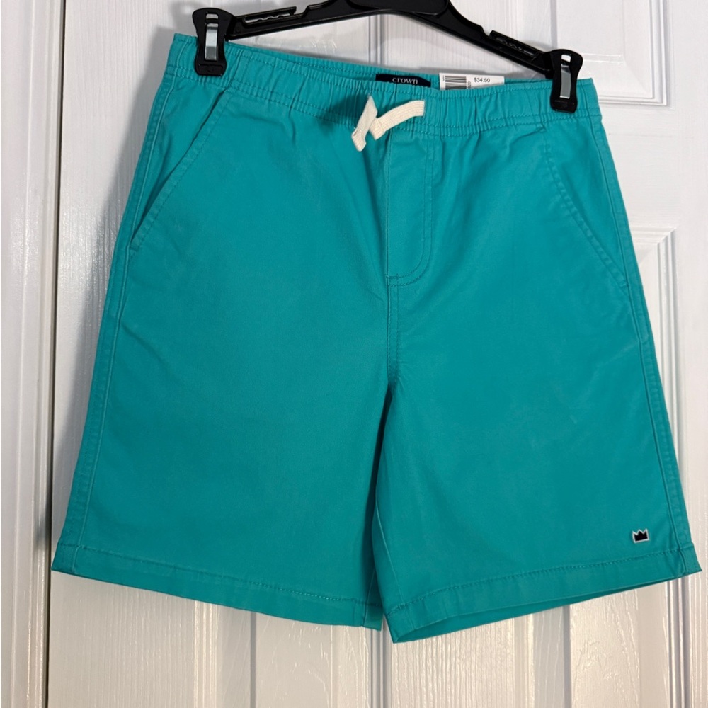 Crown & Ivy Aqua Boys Shorts Size Medium